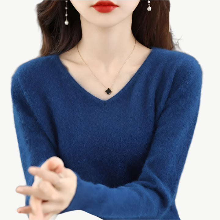 Elena - Schick Sweater - Mayfair ModaMarineblauS