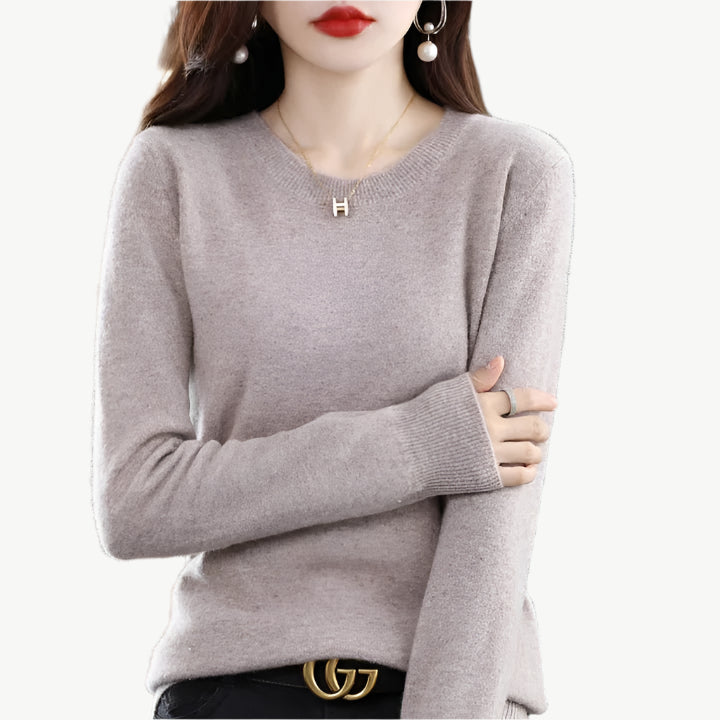 Elle - Schicker, stylischer Sweater - Mayfair ModaKamelS
