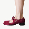 Ema - Strapazierfähige Ledersandalen - Mayfair ModaRot34
