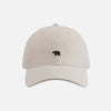 EMBROIDERY POLAR BEAR CAP - Mayfair ModaBeige