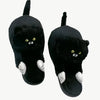 Enya - Kuschelige Katzenpantoffeln - Mayfair ModaSchwarz6