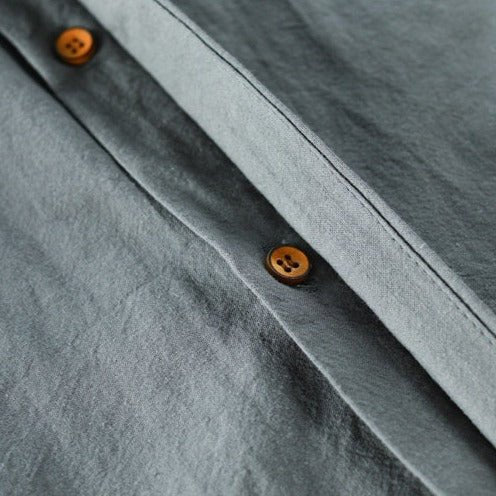 Ethan - Lässiges Langarm - Poloshirt - Mayfair ModaWeißS