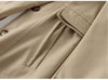 Everra - Ausgeschnittener Trenchcoat - Mayfair ModaKhakiS