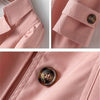Everra - Ausgeschnittener Trenchcoat - Mayfair ModaRosaS