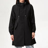 Fawn - Regenmantel mit Kapuze - Mayfair ModaSchwarzS - 36 EU