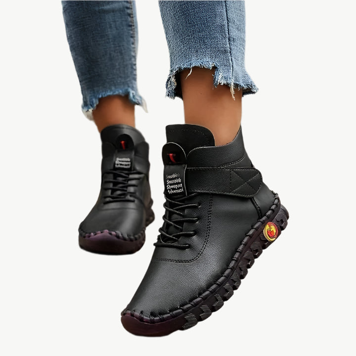 Femme - Modische Stiefel - Mayfair ModaSchwarz35