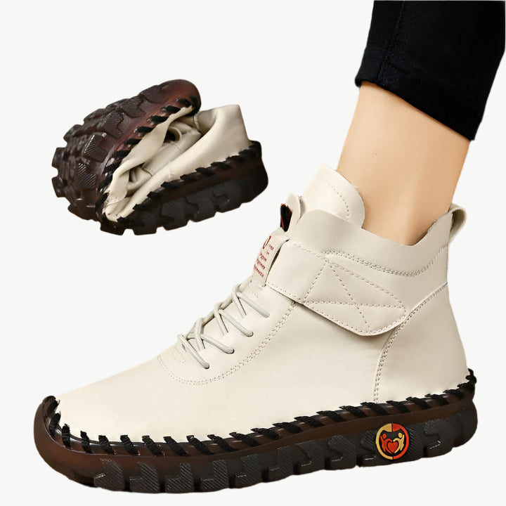 Femme - Modische Stiefel - Mayfair ModaWeiß35