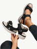 Fralise – Orthopädische Sandalen - Mayfair ModaSchwarz34 | 2 UK