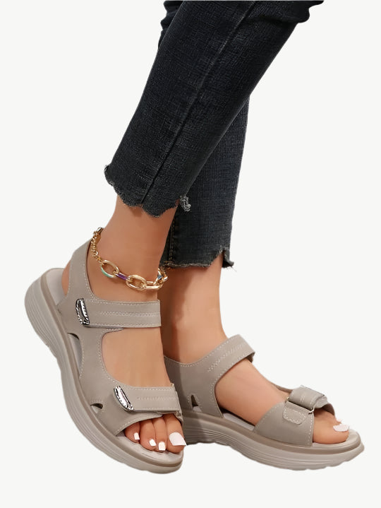 Fralise – Orthopädische Sandalen - Mayfair ModaWarmes Taupe34 | 2 UK