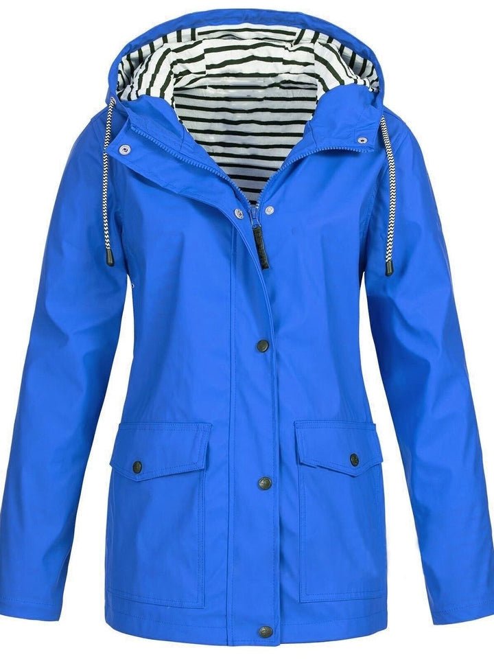 Froselle - Wasserdichten und Winddichten Jacke - Mayfair ModaBlauS