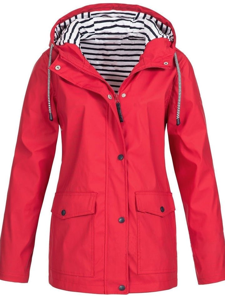 Froselle - Wasserdichten und Winddichten Jacke - Mayfair ModaRotS