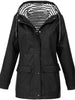 Froselle - Wasserdichten und Winddichten Jacke - Mayfair ModaSchwarzS