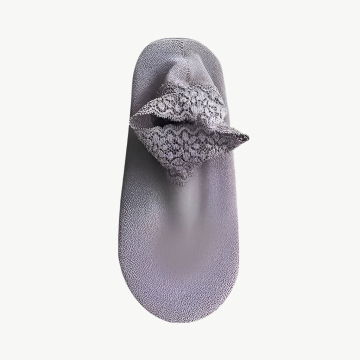 Gigi - Schicke, warme Spitzen - Socken - Mayfair ModaGrau