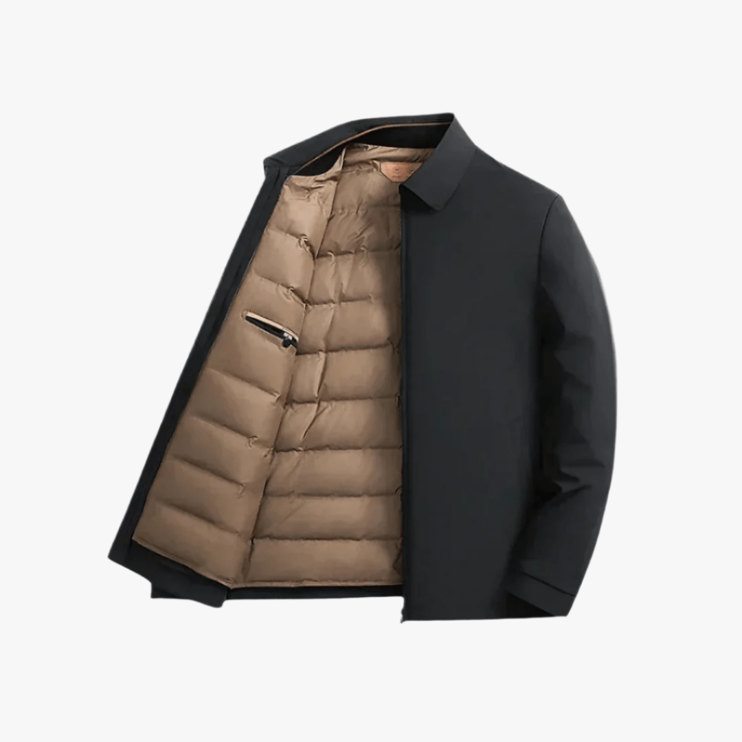 GOOSE DOWN JACKET - Mayfair ModaSchwarzS