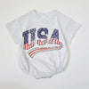 Grunge - Stil Bodysuit aus 100% Bio - Baumwolle für Kinder – Atmungsaktiv & Hypoallergen - Mayfair ModaBraun0 - 3M