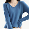 Hazel - Luxuriöser Pullover aus Merinowolle - Mayfair ModaBlauM