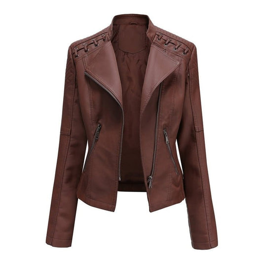 Hivelle - Stylische Lederjacke - Mayfair ModaKaffeeS