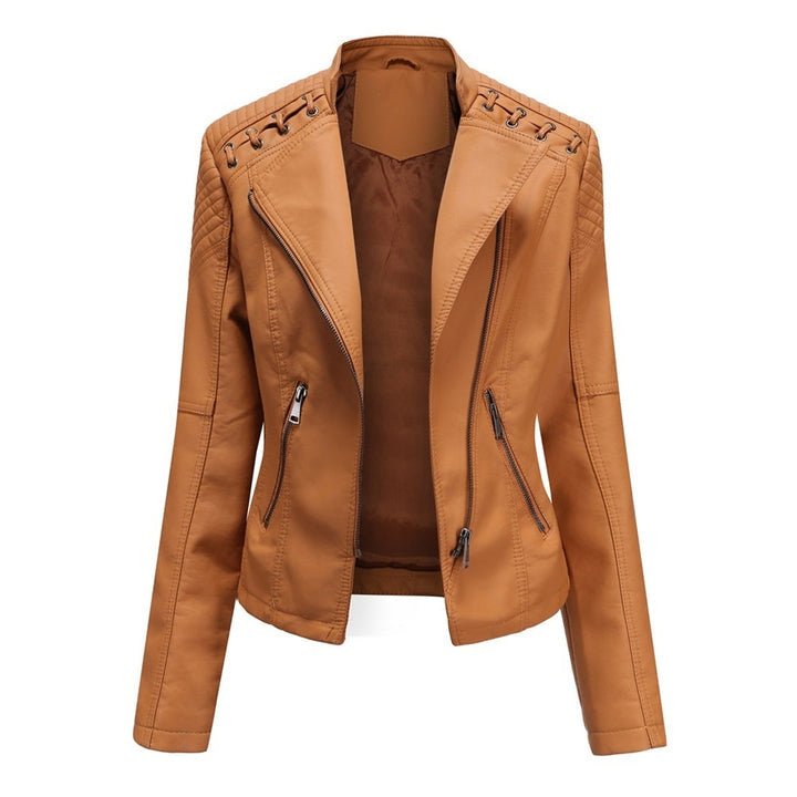 Hivelle - Stylische Lederjacke - Mayfair ModaKamelS