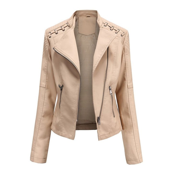 Hivelle - Stylische Lederjacke - Mayfair ModaKhakiS