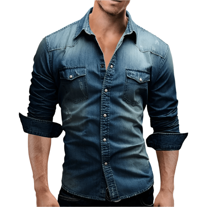 Juni – Denim - Polo - Mayfair ModaDunkelblauS