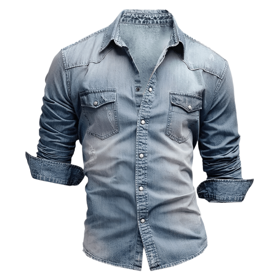 Juni – Denim - Polo - Mayfair ModaHellblauS