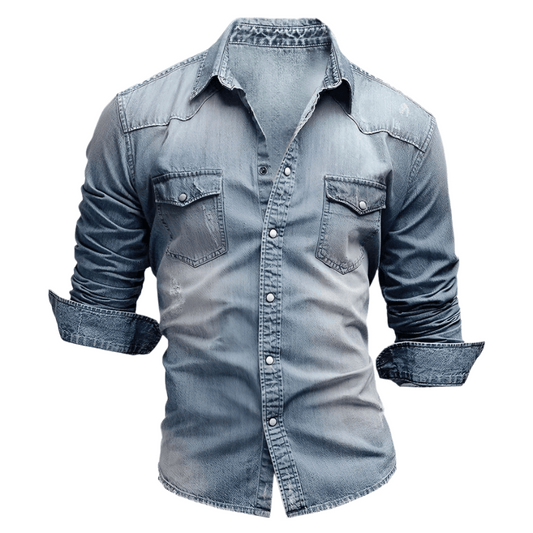 Juni – Denim - Polo - Mayfair ModaHellblauS