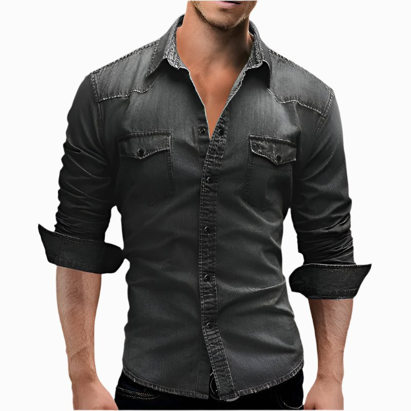 Juni – Denim - Polo - Mayfair ModaSchwarzS