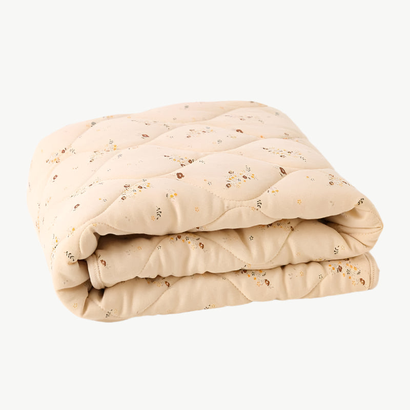 Kuschelige Bio - Baumwoll - Decke – Hypoallergen & Umweltfreundlich mit Niedlichen Drucken - Mayfair ModaBlumig85 x 100cm