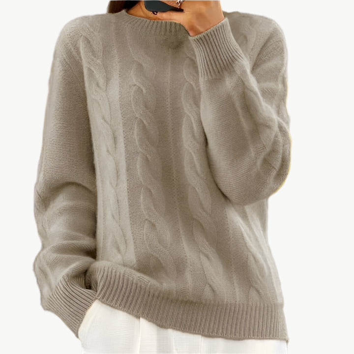 Laine - Warmer Sweater - Mayfair ModaKhakiS