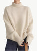 Lainova - Klassischer Rollkragenpullover - Mayfair ModaKhakiS
