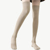 Lenora - Gemütliche Overknee - Socken - Mayfair ModaKhaki36