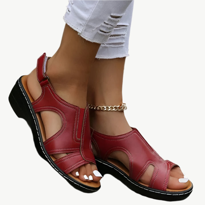Lian - Lightweight Sandalen - Mayfair ModaRot35