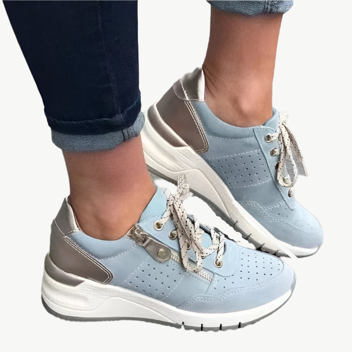 Lila - Vielseitige, rutschfeste Schuhe - Mayfair ModaHellblau36