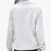 Lona - Schickes und kuscheliges Sweatshirt mit halbem Reißverschluss - Mayfair ModaBlauS