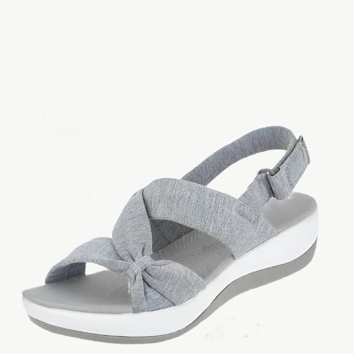 Lou - Rutschfeste, atmungsaktive Sandalen - Mayfair ModaGrau35