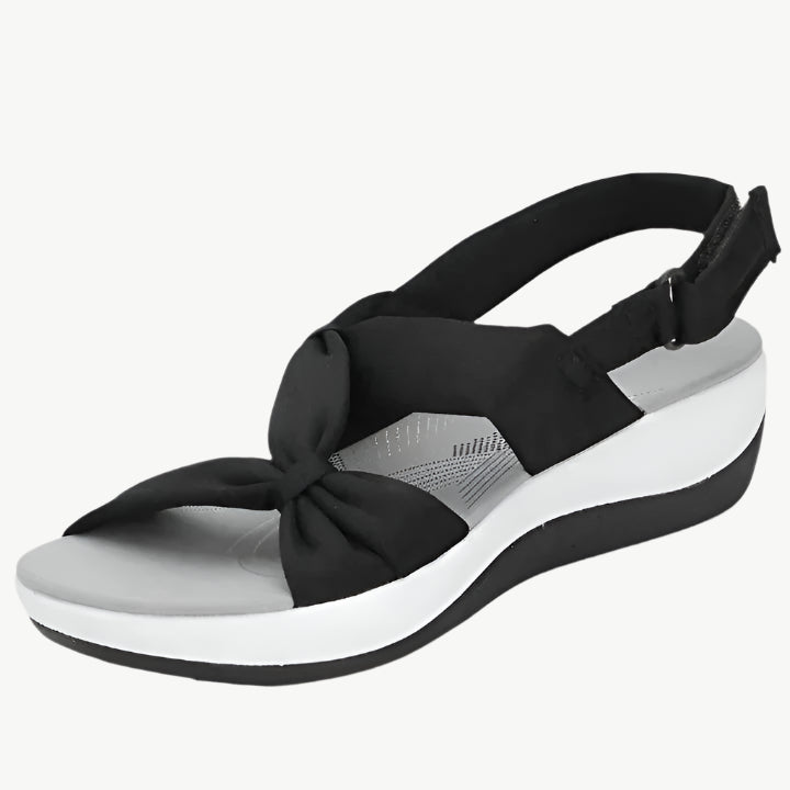 Lou - Rutschfeste, atmungsaktive Sandalen - Mayfair ModaSchwarz35