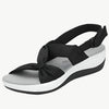 Lou - Rutschfeste, atmungsaktive Sandalen - Mayfair ModaSchwarz35