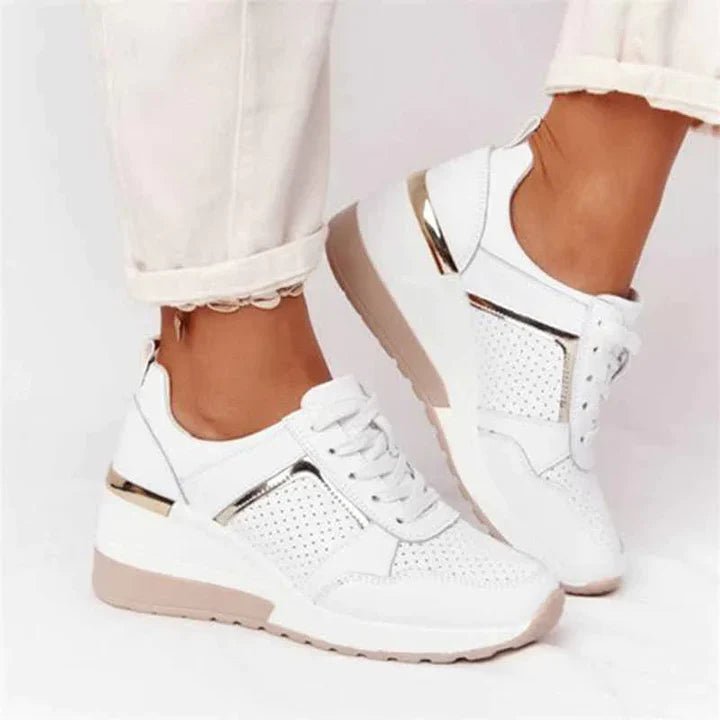 Mae - Langlebige Turnschuhe - Mayfair ModaWeiß35
