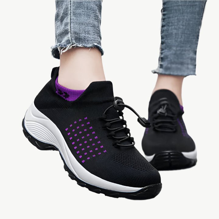 Margot - Leichte, bequeme Turnschuhe - Mayfair ModaRot35
