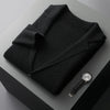 Merino Woll - Strickjacke Pullover - Mayfair ModaSchwarzS