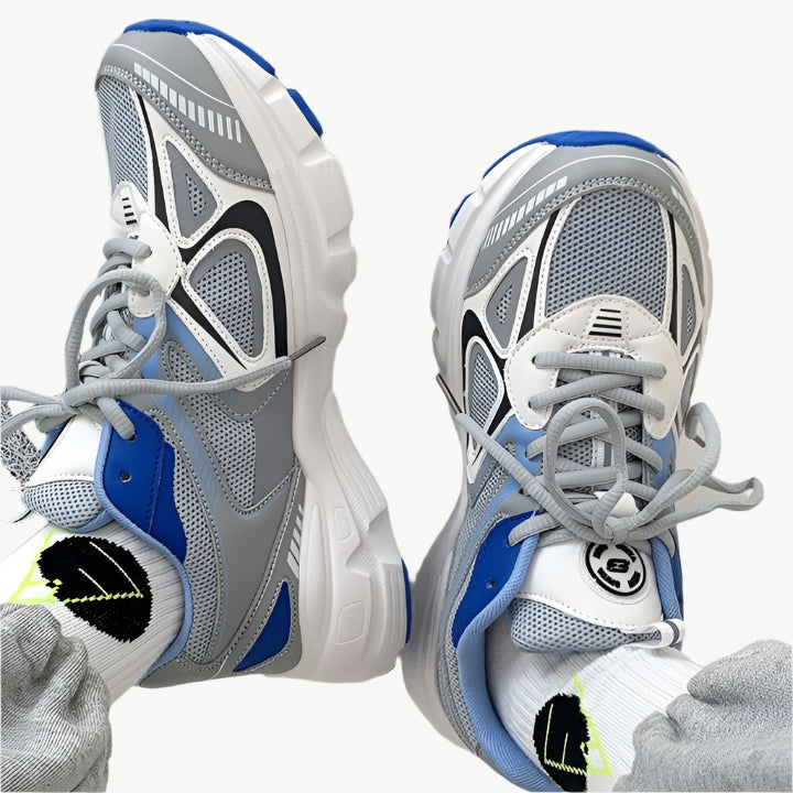 Merry - Trendige Turnschuhe! - Mayfair ModaGrau Blau35