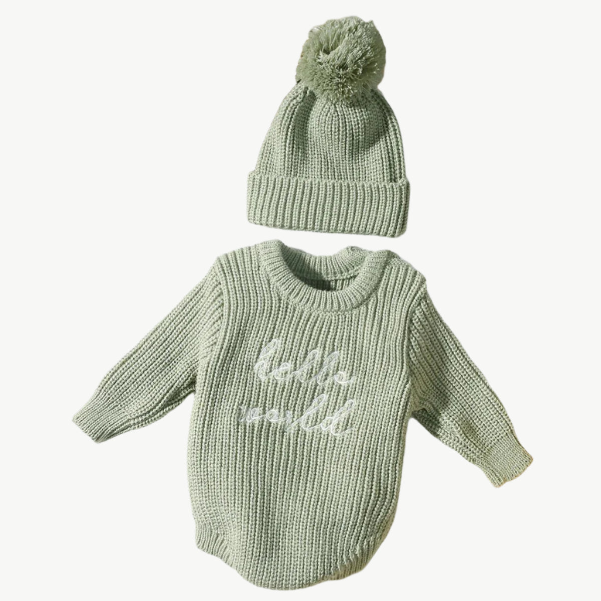 Neugeborenes Strick Bodysuit Set – Hypoallergen & Umweltfreundlich für Empfindliche Babyhaut - Mayfair ModaLila0 - 1 Monat