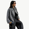 Nivelle - Retro - Wollmix - Doppelreiherjacke - Mayfair ModaGrauS