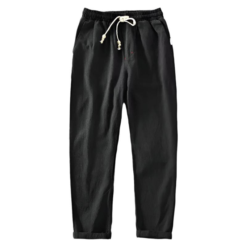 Noah - Hose im Japan - Stil - Mayfair ModaSchwarzXS