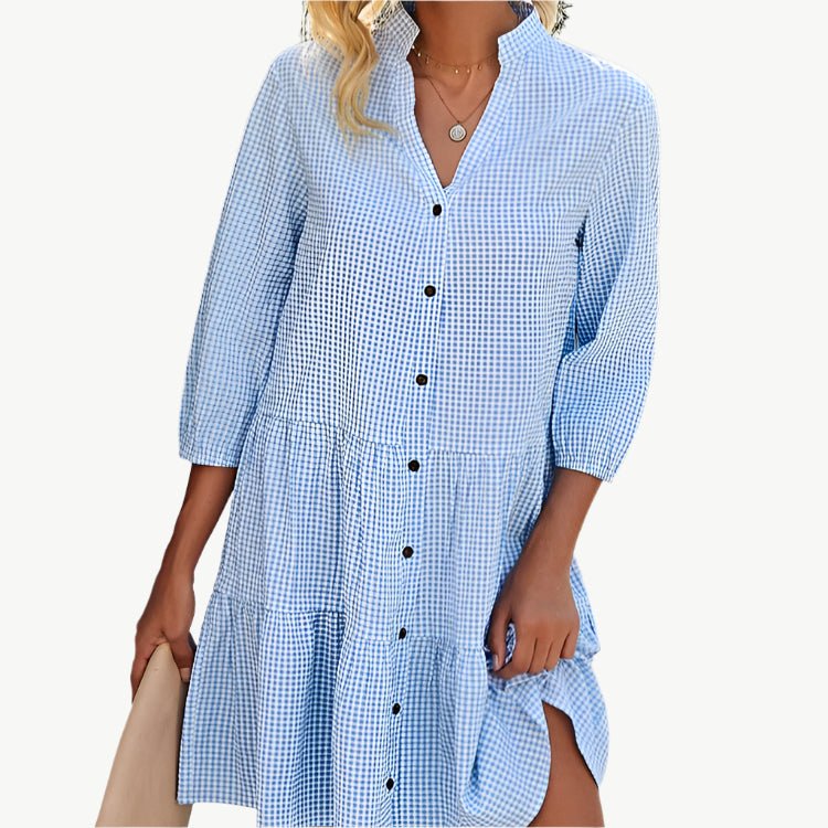 Oona - Ternet flagrende kjole - Mayfair ModaS