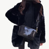 Orlusia - Luxus - Kunstpelzjacke - Mayfair ModaSchwarzS