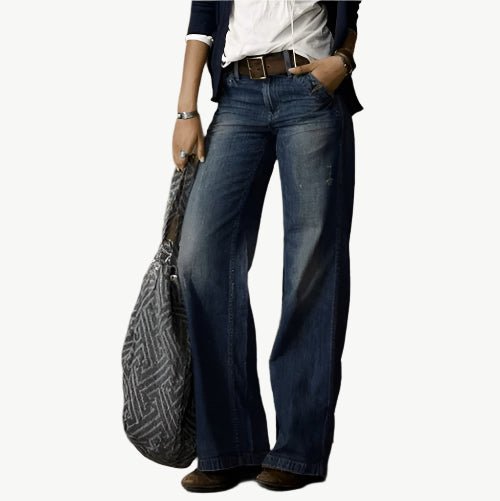 Paloma - Jeans mit weitem Bein - Mayfair ModaBlauS