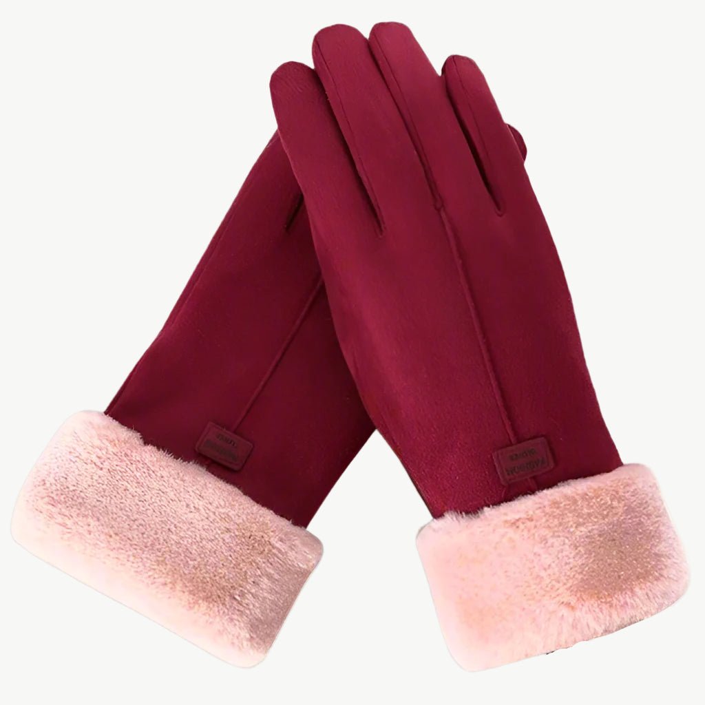 Pam - Wasserdichte Handschuhe - Mayfair ModaRot