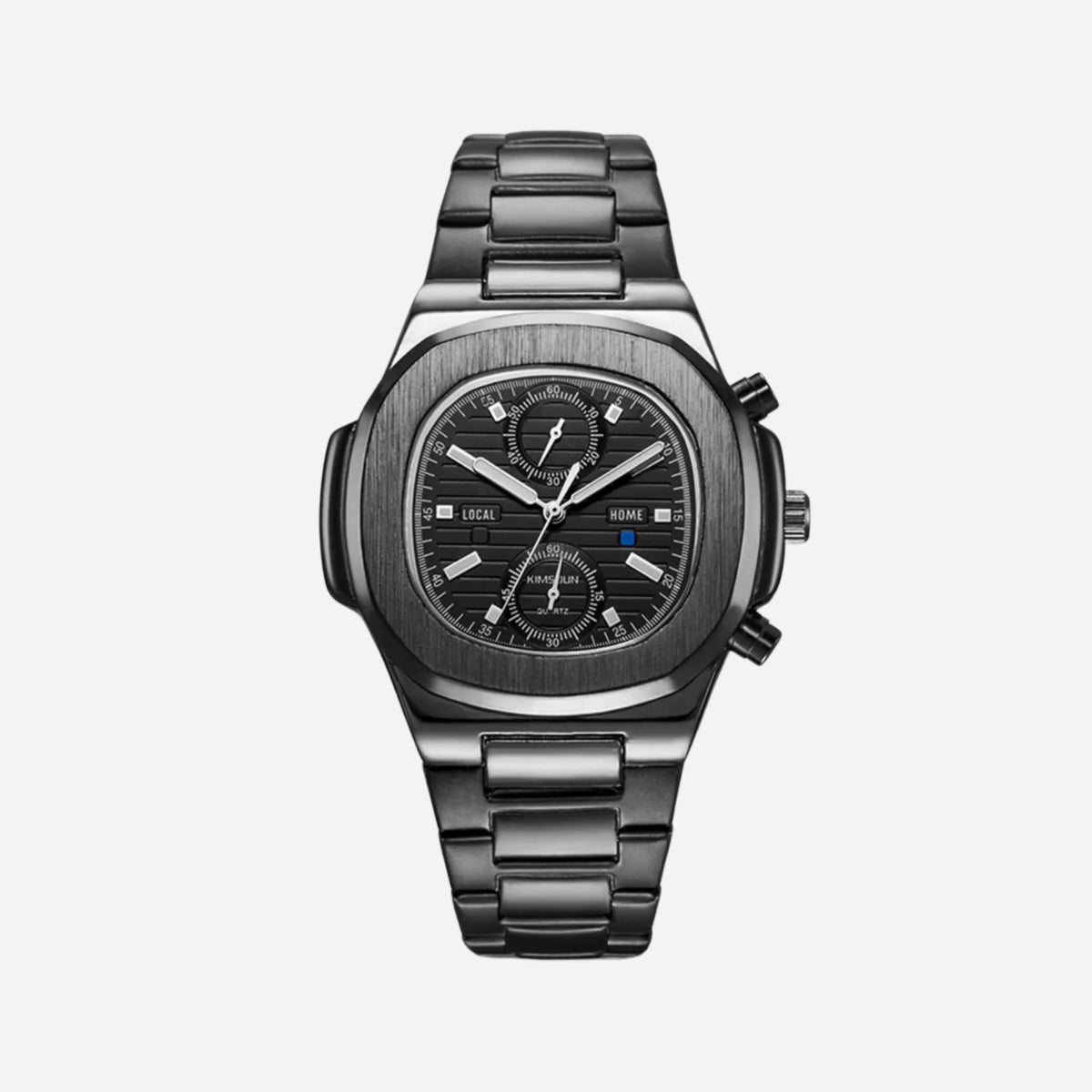 Pladen Luxus Uhr - Mayfair ModaObsidian - Eisen