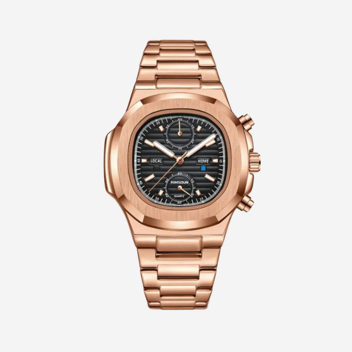 Pladen Luxus Uhr - Mayfair ModaRoségold - Eisen